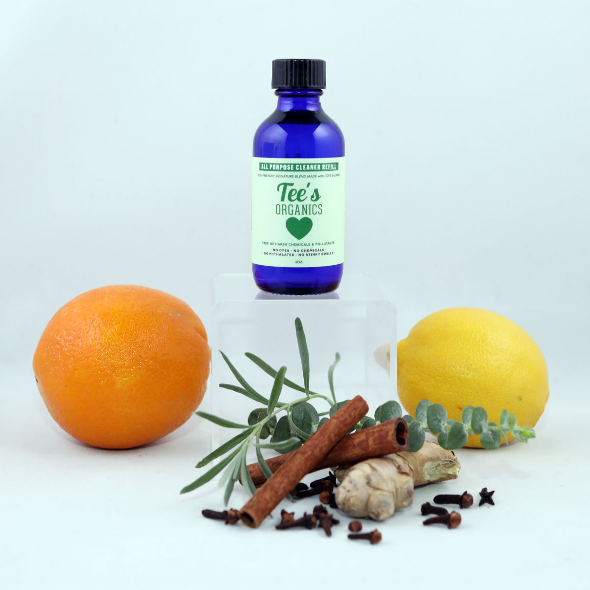 All Purpose Cleaner Refill Bottle 2 oz The Green Living Gurus